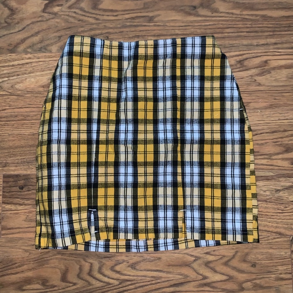 Hollister Plaid Mini Skirt